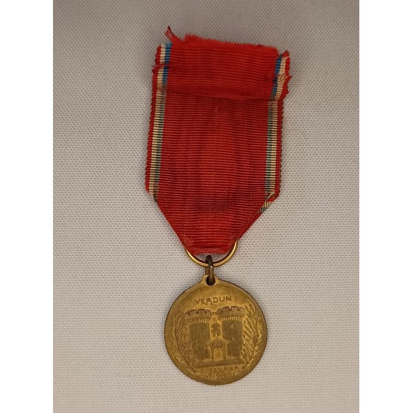 Médaille commémorative de la bataille de verdun 1916