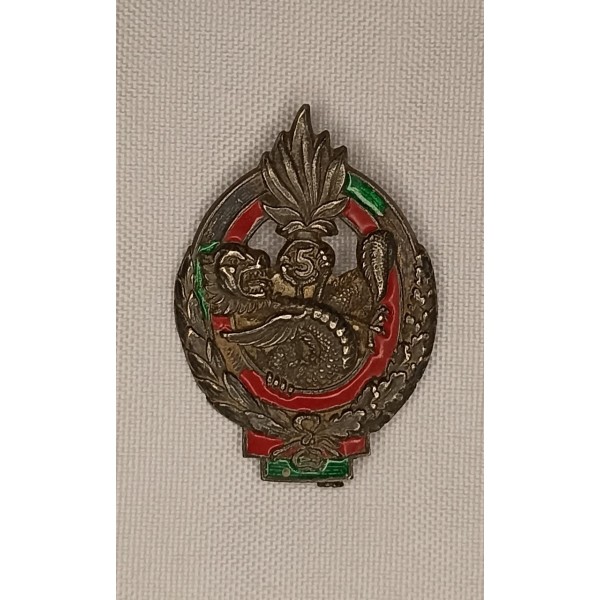 Insigne 5ème régiment etranger d'infanterie indochine