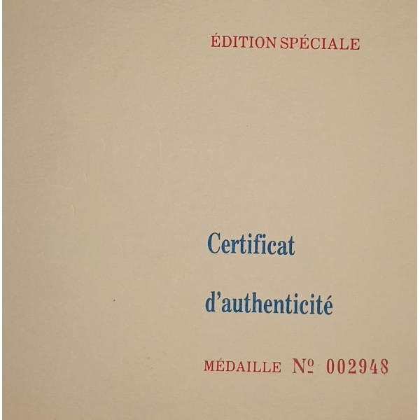Médaille de table général de gaulle 1890/1970