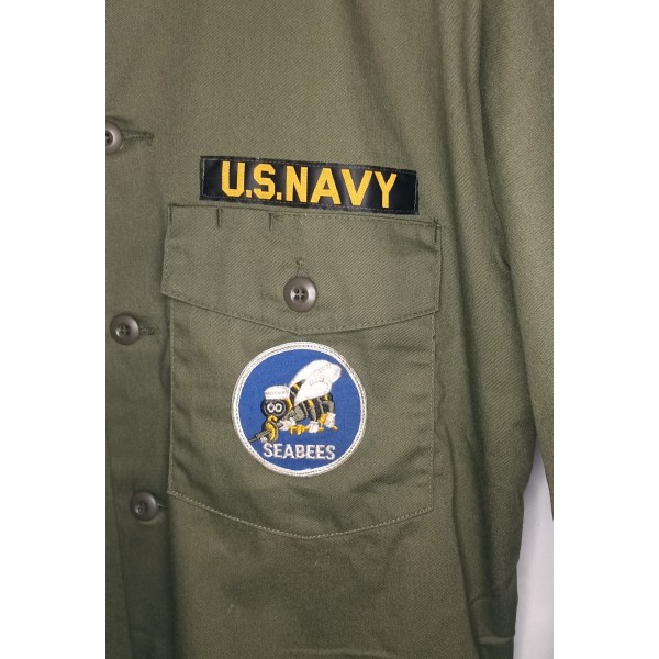 Chemisette us navy seabees vintage 70/80