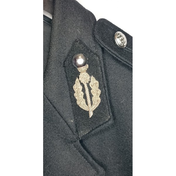 Veste officier pompier ecossé