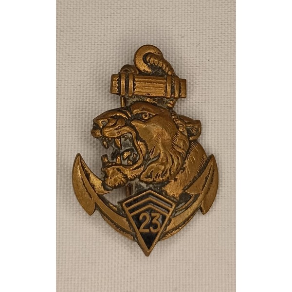 Insigne du 23ème régime infanterie colonial indochine