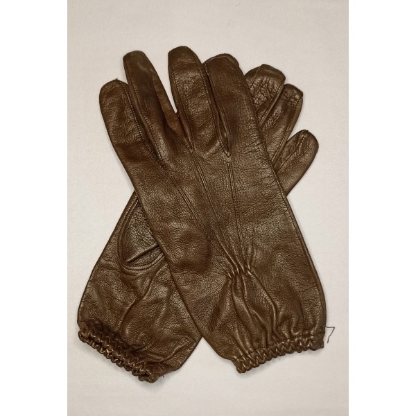 Gants cuir + sous gant aviation pilote