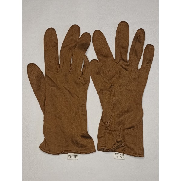 Gants cuir + sous gant aviation pilote