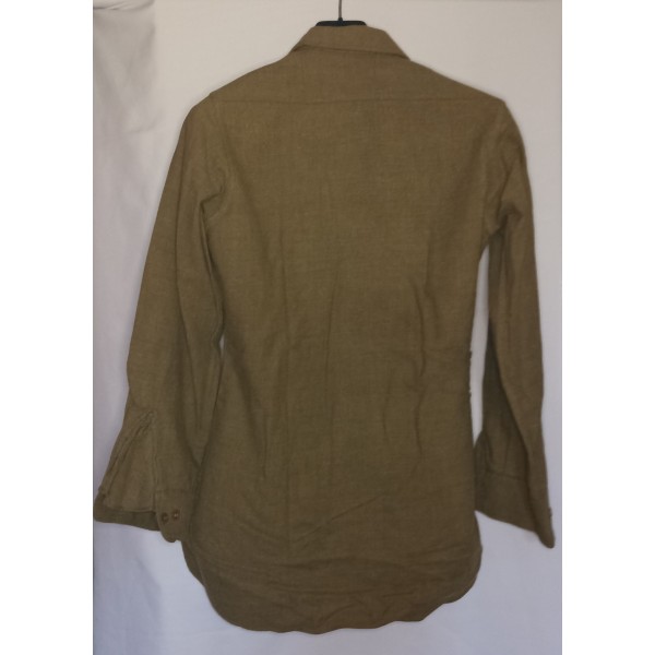 Chemise moutarde troupe us army m-34 anti gaz original ww2