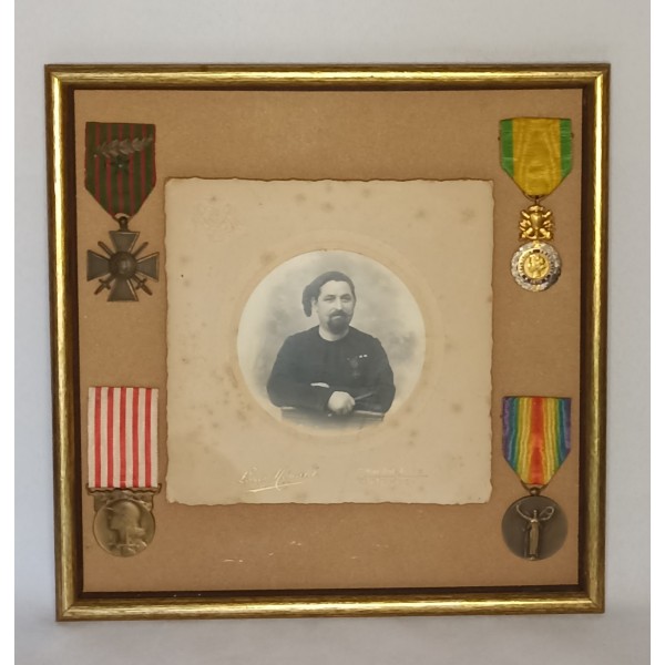 Souvenir médailles zouaves 1914/1918 ww1