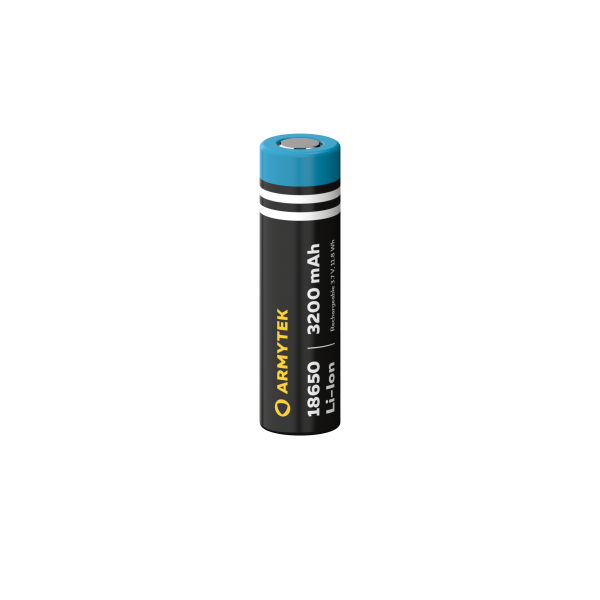 Armytek 18650 Li-Ion 3200 mAh battery Without PCB 