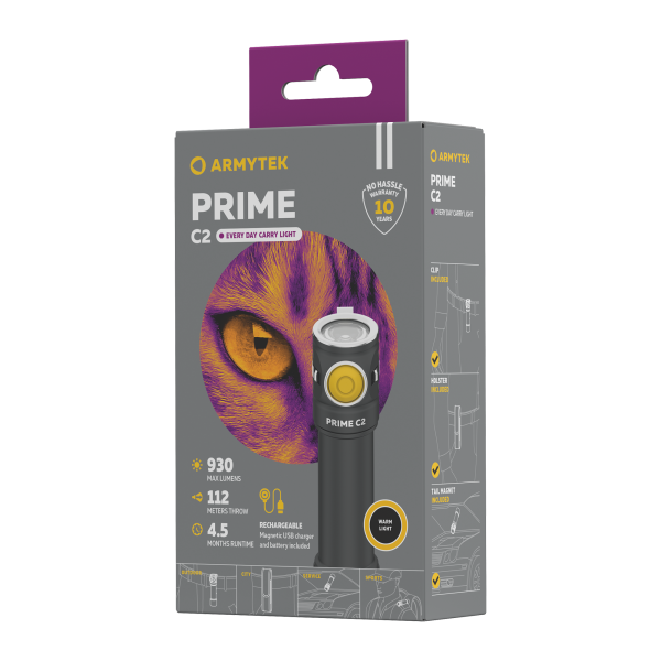 Armytek Prime C2 Magnet USB Warm 