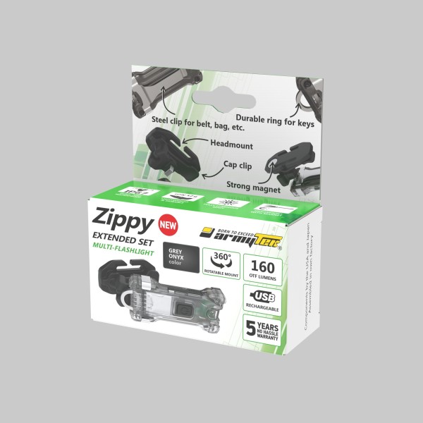Armytek Zippy WR Extended Set Grey 