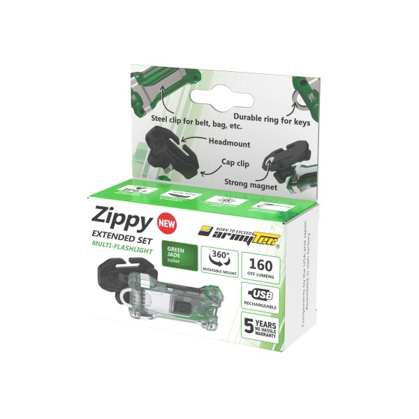 Armytek Zippy WR Extended Set Green 