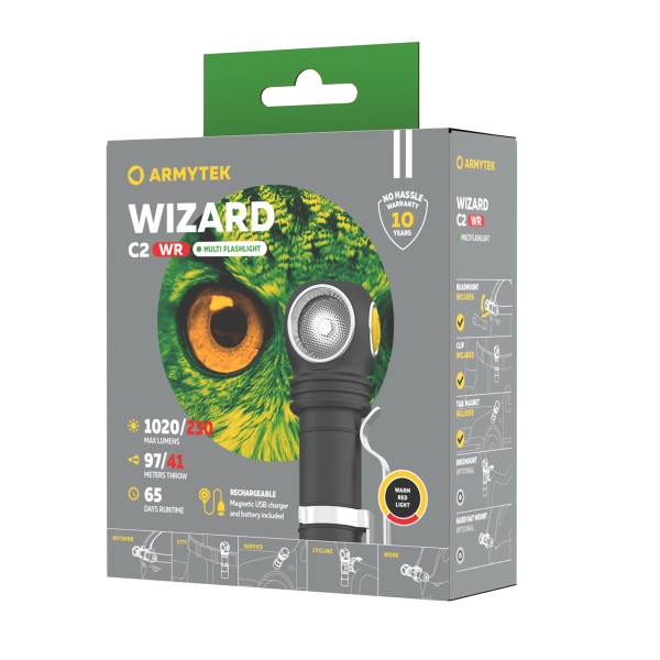 Armytek Wizard C2 WR Magnet USB Warm 