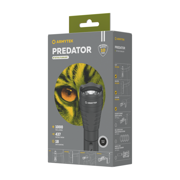 Armytek Predator XP-L HI White 