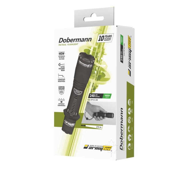 Armytek Dobermann XP-E2 Green 