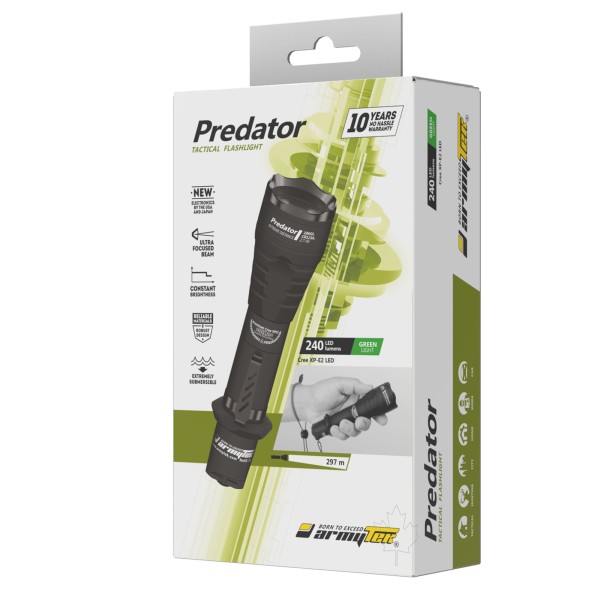 Armytek Predator XP-E2 Green 