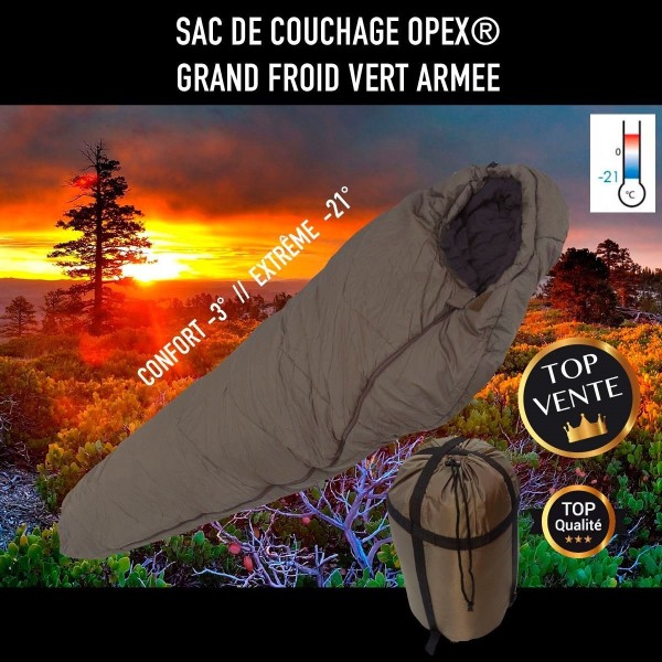 SAC DE COUCHAGE OPEX GRAND FROID EXTREME 