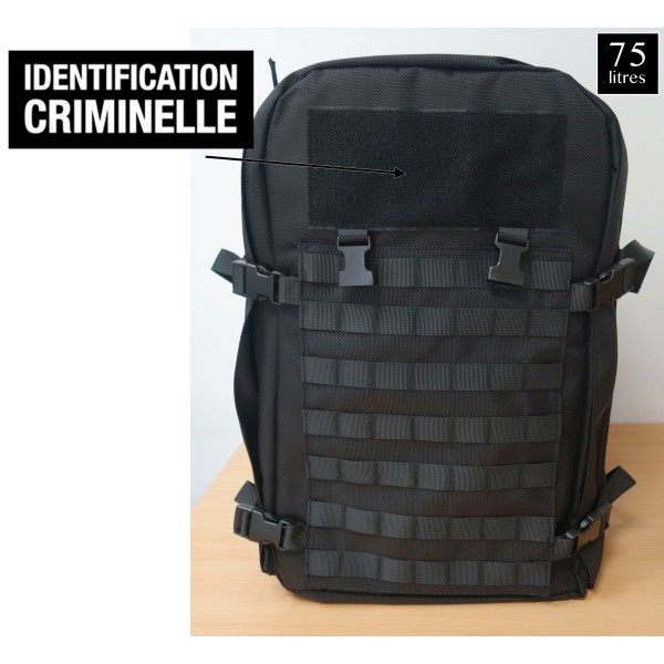 SAC A DOS IDENTIFICATION CRIMINELLE 