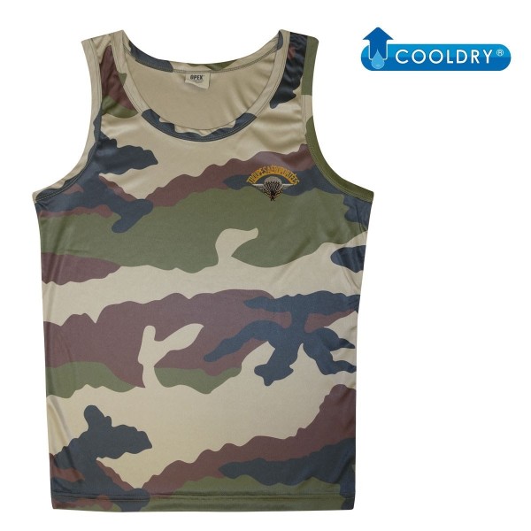 DEBARDEUR COOLDRY CAMO CE BRODE PARA 