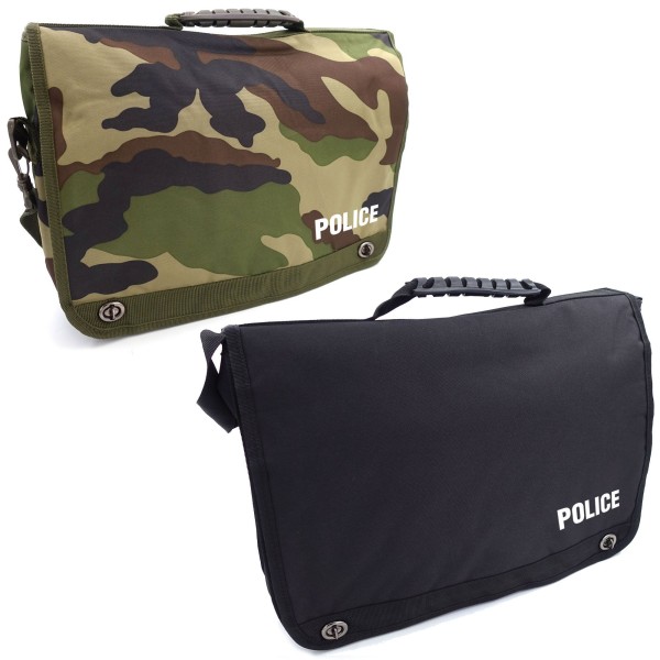 CARTABLE PORTE DOCUMENTS SERIGRAPHIE POLICE 