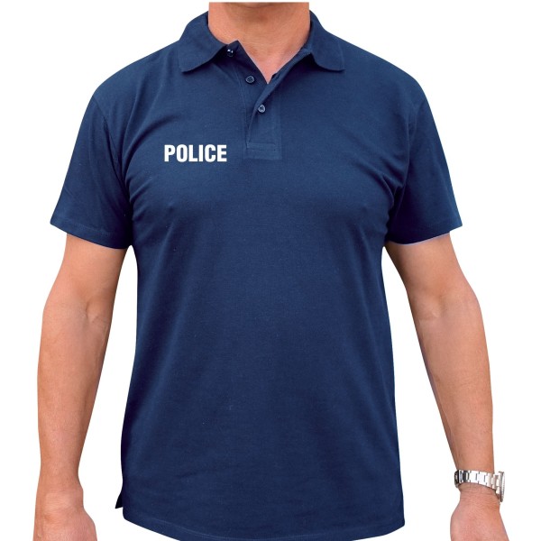 POLO MARINE MC IMPRIME POLICE 