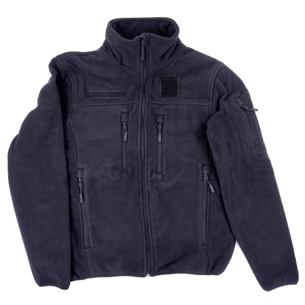 BLOUSON POLAIRE NOIR FITTE 