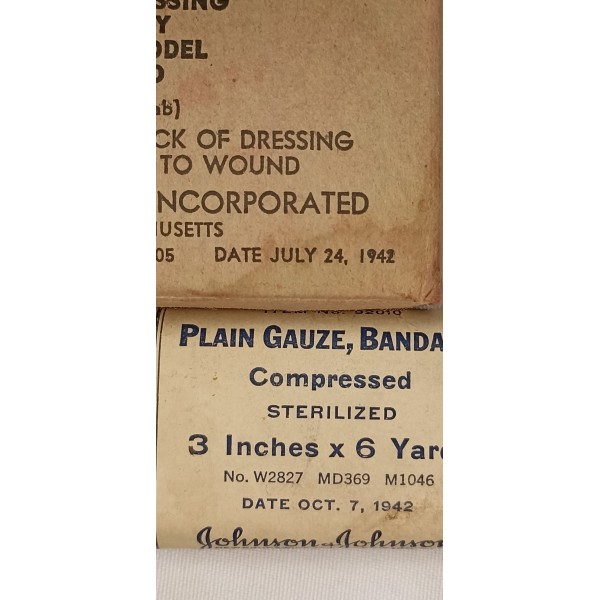 Pansements us army 39/45 ww2