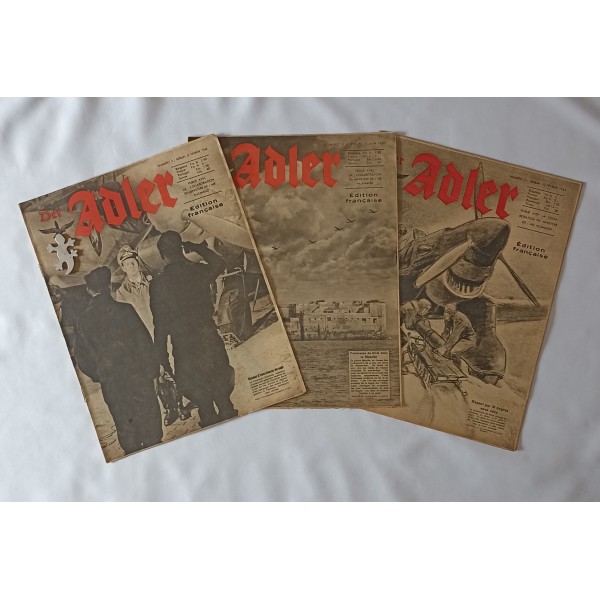 Magasines der adler originaux ww2 lot 2