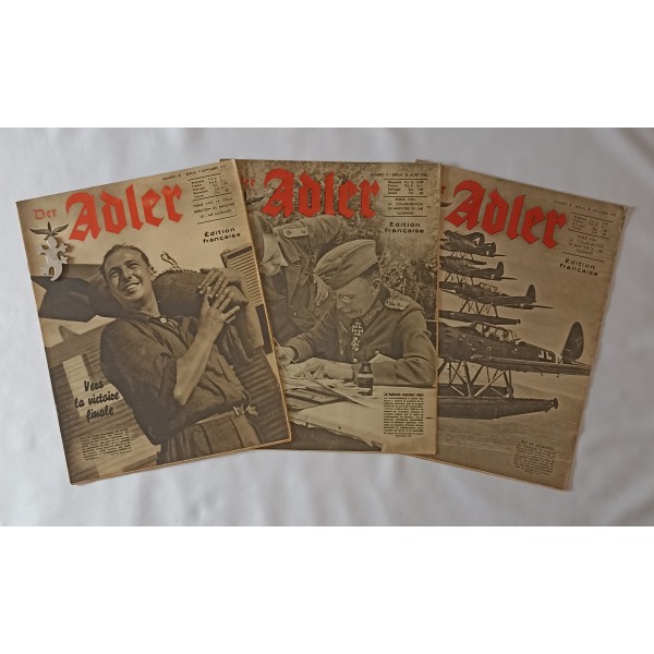 Magasines der adler originaux ww2 lot 6