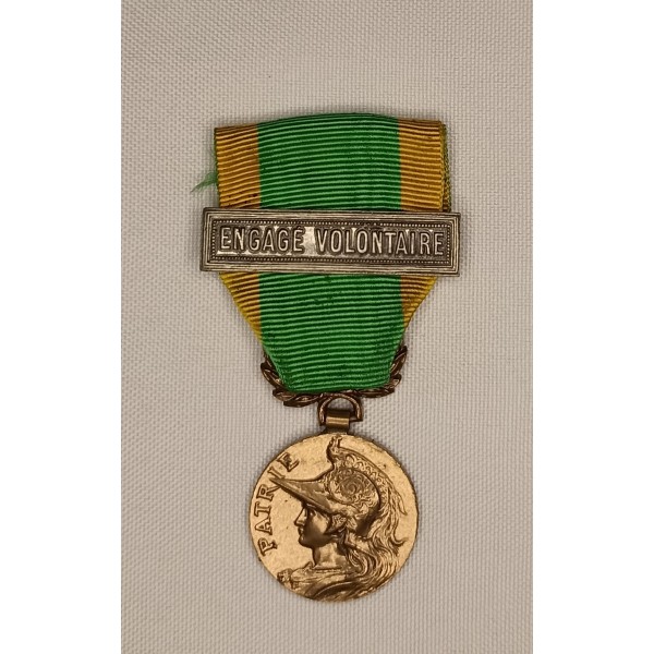 Médaille Engagé Volontaire uniface