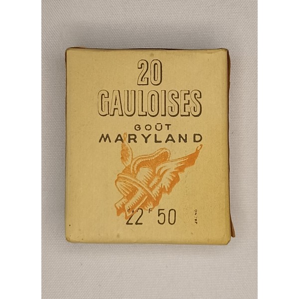 Paquet de cigarettes GAULOISE années 50