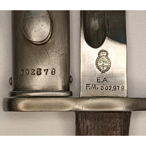 Baïonnette mauser 1909...