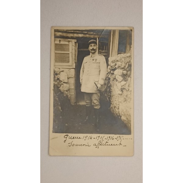Carte photo Officier...