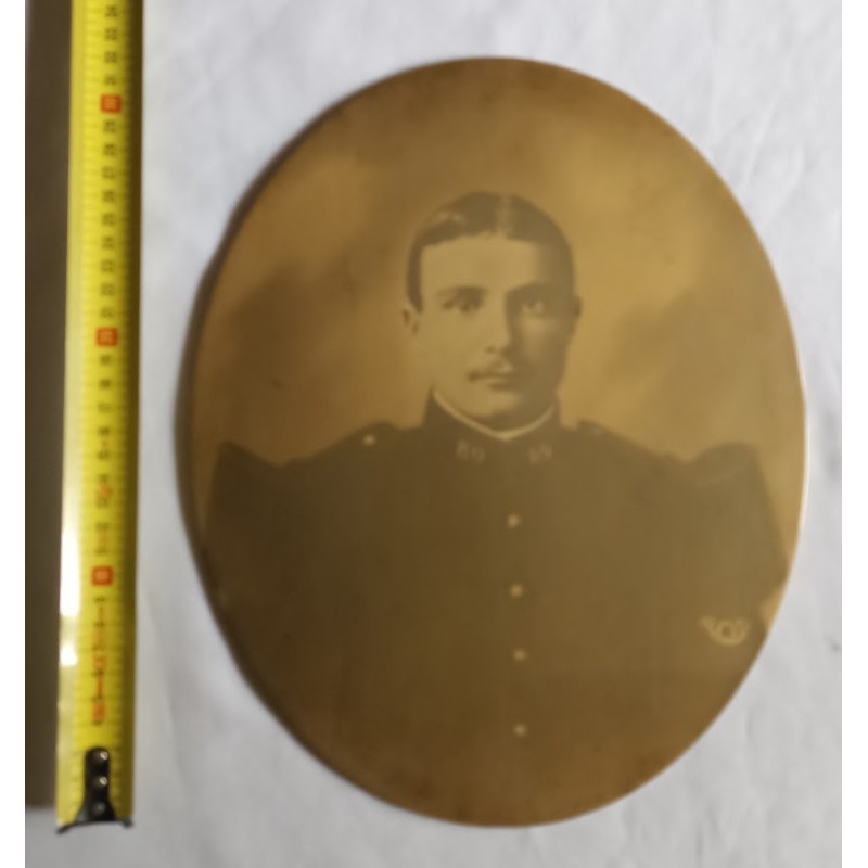 Grand médaillon portrait soldat 89ème de ligne