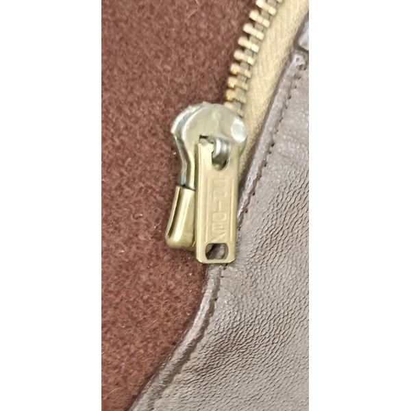 Veste cuir 3/4 Aviateur France 40 FFI FTPF Résistant WW2