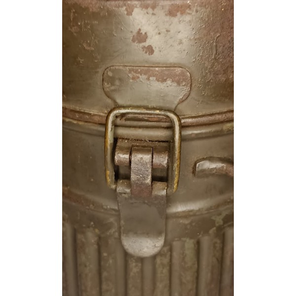 Boitier transport masque à gaz AUER Allemagne 39/45 WW2