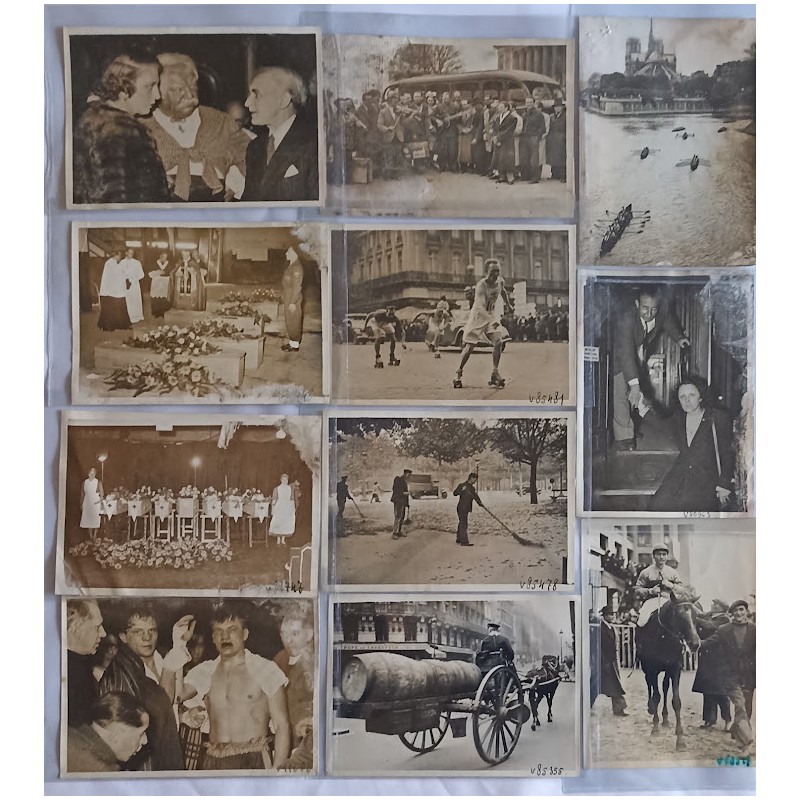 Photos de presse propagande Etat Français censure Allemagne 39/45 lot 3
