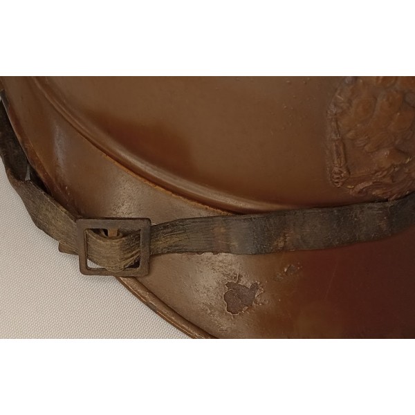 Très RARE Casque Adrian model 1915 RUSSE 14/18 WW1