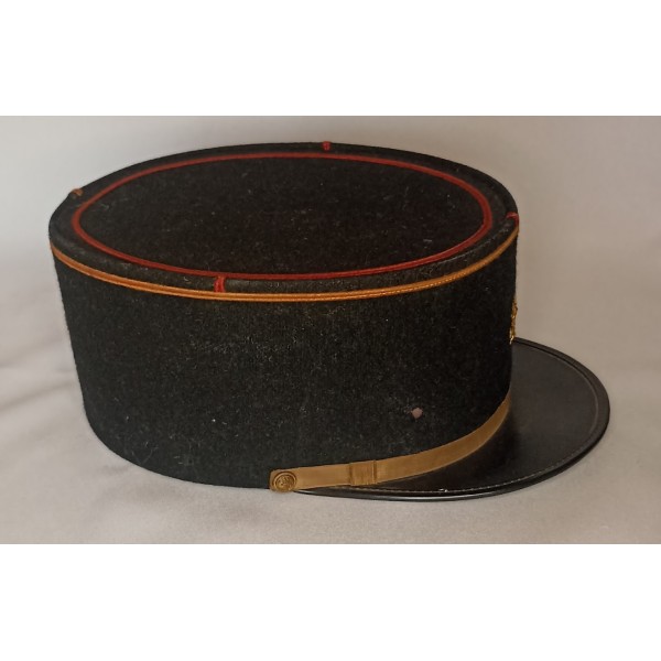Képi model 45 Infanterie Colonial + insigne tissu vintage