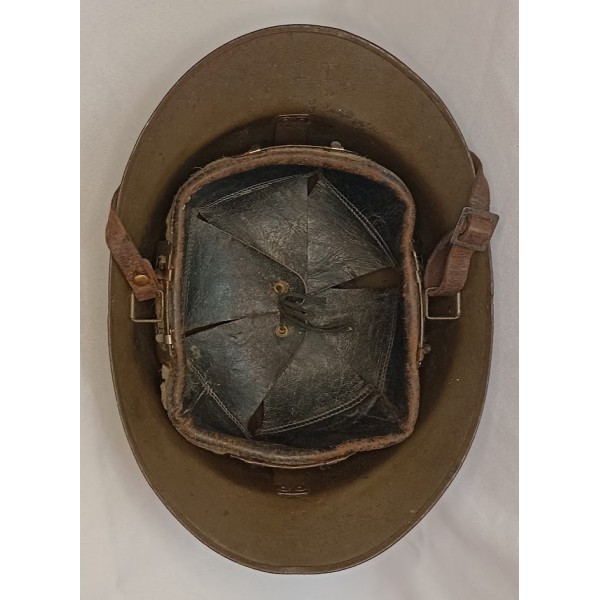 Casque ADRIAN d'Artillerie model 1926 France 40 WW2