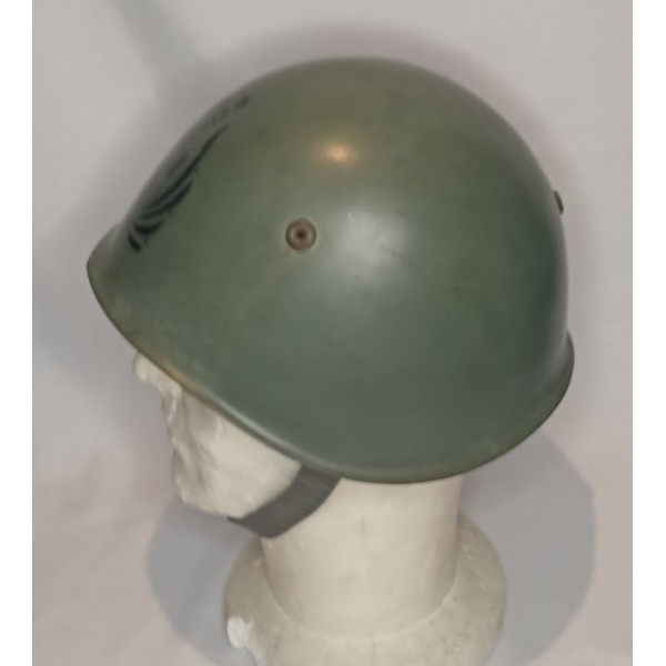 Casque Italien model 33 MVSN Chemise Noir Milice WW2