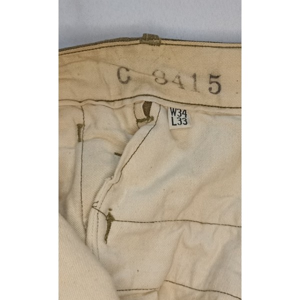 Pantalon moutarde US Army  Gi's 39/45 WW2