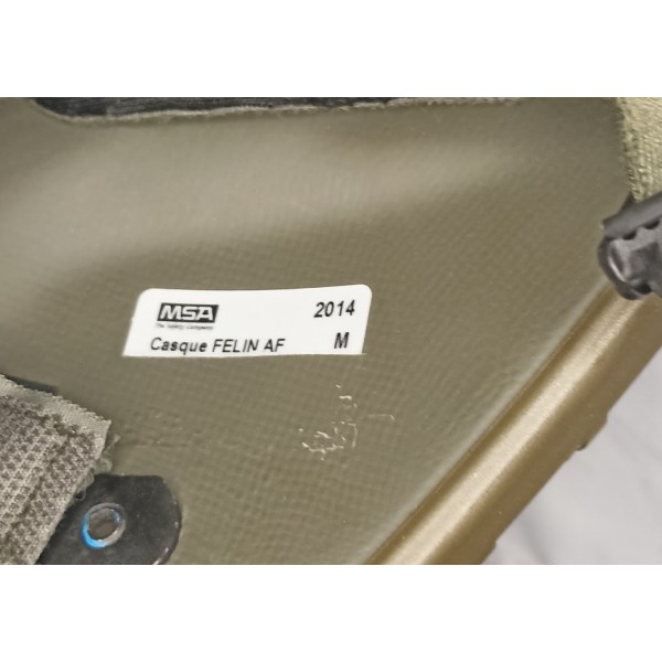 Casque balistique FELIN Armée Française kevlar MSA 2014
