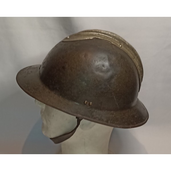Casque Adrian 26 Résistance FFi 39/45 Libération Maquis 2GM