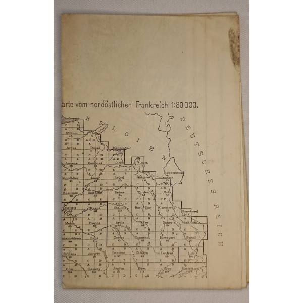 Souvenir Prussien artisanat de tranchées Allemand 14/18