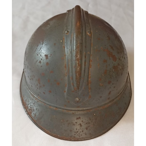Casque Adrian model 1915 Artillerie bleu horizon WW1