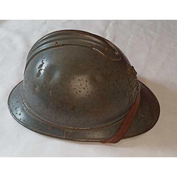 Casque Adrian model 1915 Artillerie bleu horizon WW1