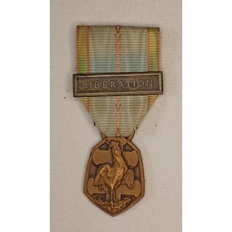 Médaille commémorative guerre 39/45 Libération WW2 Médaille commémorative guerre 39/45 Libération WW2