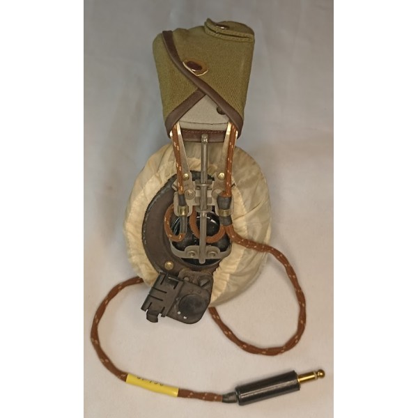 Casque radio aviation SOPOS pilote Armée de l'Air 50/60