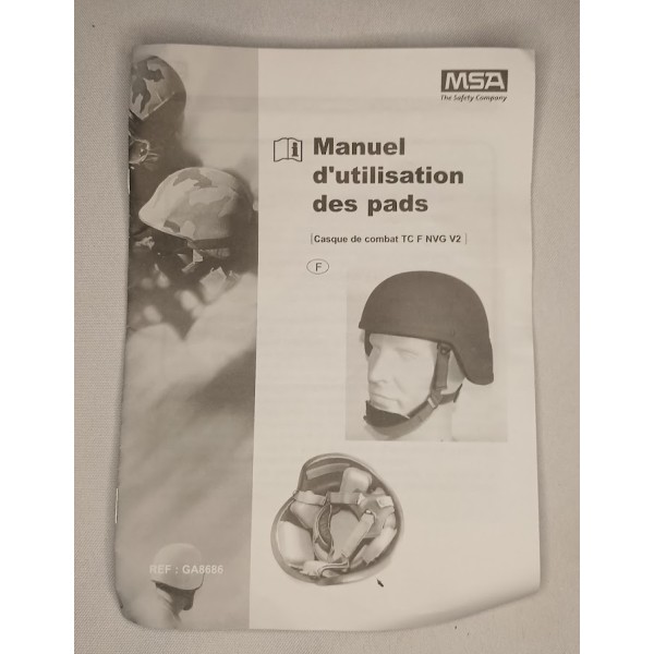 Casque US Army model MICH kevlar MSA 2005