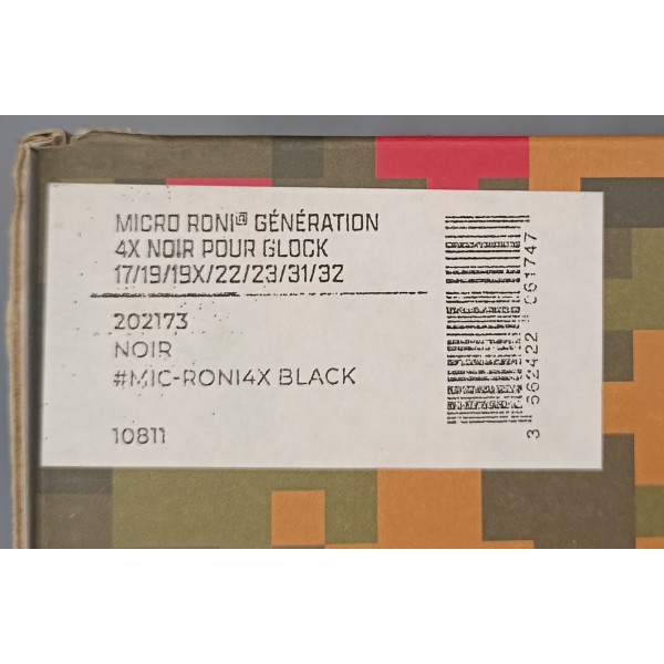 Crosse pliante accessoire Micro RONI pour GLOCK neuf