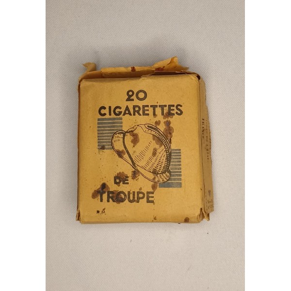 Paquet réglementaire cigarettes de Troupe 39/45 WW2